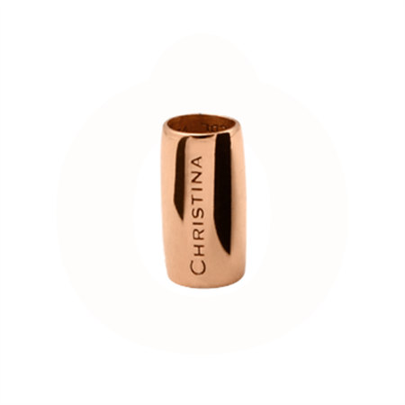 Christina Jewelry & Watches - Lås til læder armbånd - rose 602-steelrose